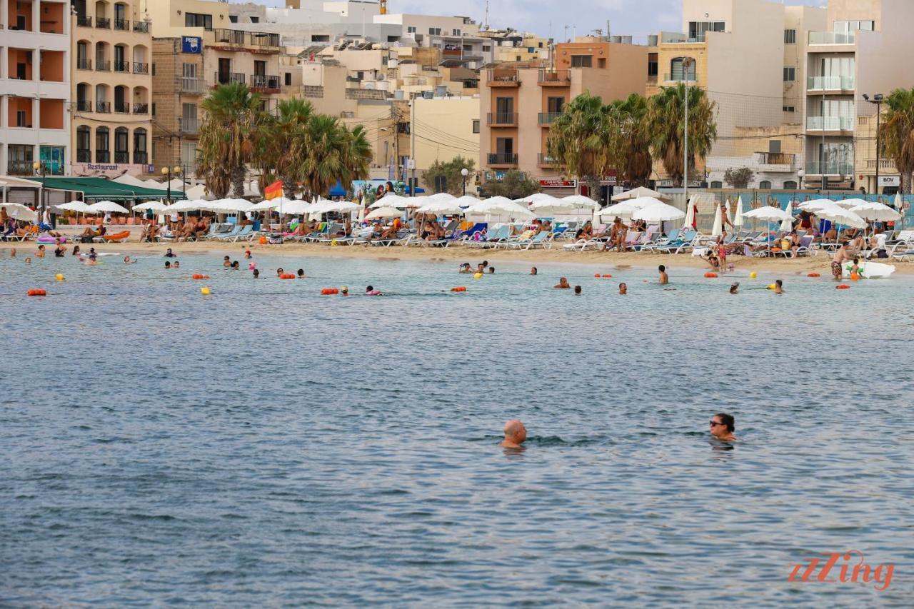 Luxurious Duplex Seafront Apt W Amazing Sea Views Birżebbuġa Exterior foto